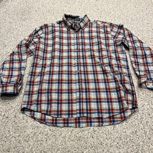 Pendleton Men's Wool Button Down Shirt Sz XL Plaid Outdoor Hike Gorpcore